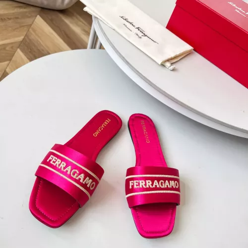 Replica Salvatore Ferragamo Slippers For Women #1319623 $82.00 USD for Wholesale