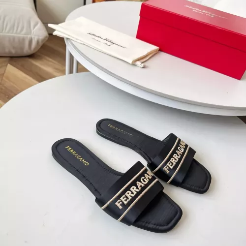 Replica Salvatore Ferragamo Slippers For Women #1319625 $82.00 USD for Wholesale