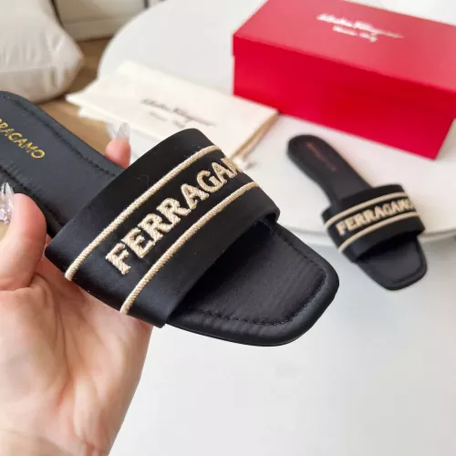 Replica Salvatore Ferragamo Slippers For Women #1319625 $82.00 USD for Wholesale