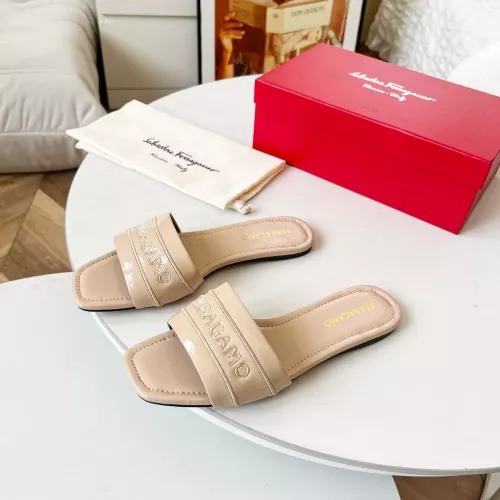 Wholesale Salvatore Ferragamo Slippers For Women #1319628 $82.00 USD, Wholesale Quality Replica Salvatore Ferragamo Slippers