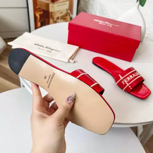 Replica Salvatore Ferragamo Slippers For Women #1319629 $82.00 USD for Wholesale