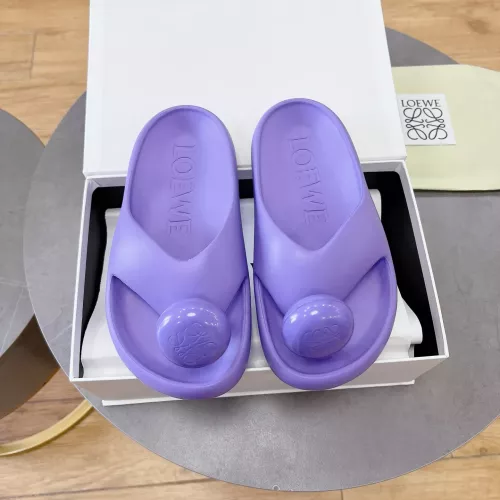 Wholesale LOEWE Slippers For Women #1319671 $80.00 USD, Wholesale Quality Replica LOEWE Slippers