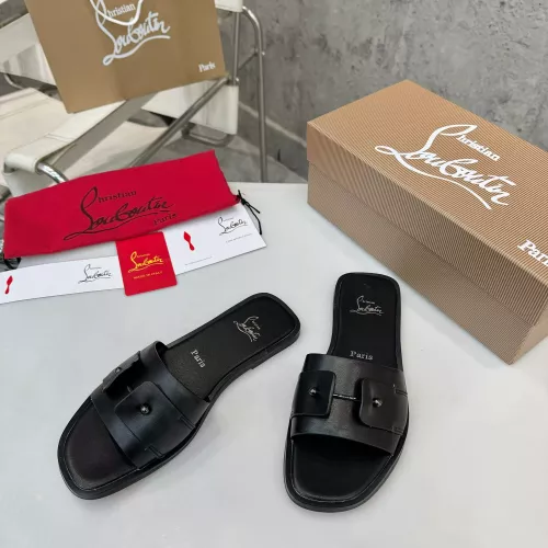 Wholesale Christian Louboutin CL Slippers For Women #1319696 $92.00 USD, Wholesale Quality Replica Christian Louboutin CL Slippers