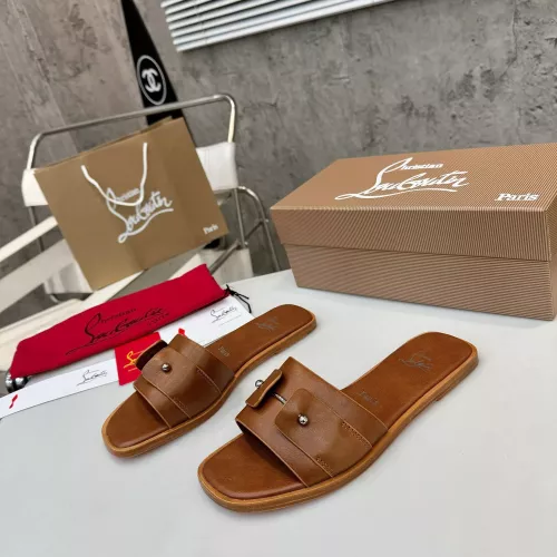 Replica Christian Louboutin CL Slippers For Women #1319697 $92.00 USD for Wholesale