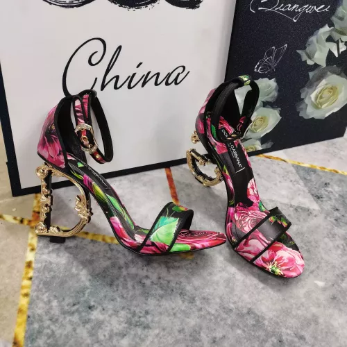 Replica Dolce & Gabbana D&G Sandal For Women #1319816 $145.00 USD for Wholesale