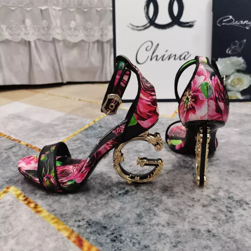 Replica Dolce & Gabbana D&G Sandal For Women #1319816 $145.00 USD for Wholesale