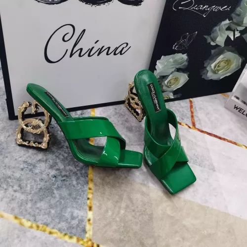 Wholesale Dolce &amp; Gabbana D&amp;G Slippers For Women #1319823 $128.00 USD, Wholesale Quality Replica Dolce &amp; Gabbana D&amp;G Slippers