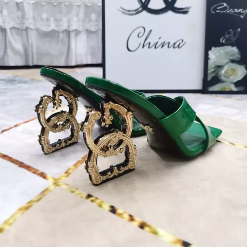 Replica Dolce & Gabbana D&G Slippers For Women #1319823 $128.00 USD for Wholesale