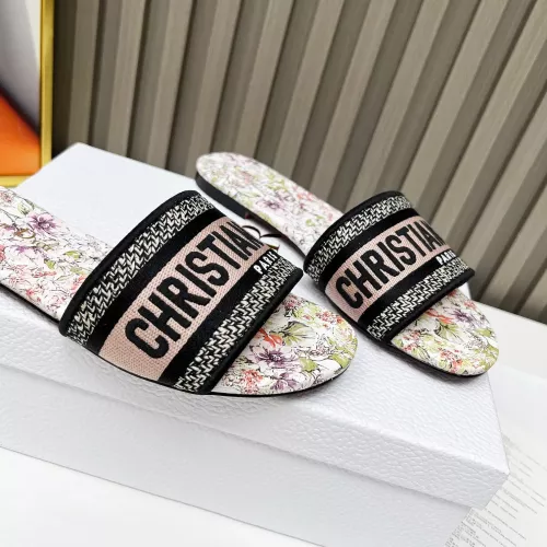Replica Christian Dior Slippers For Women #1319829 $76.00 USD for Wholesale