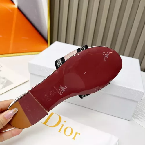 Replica Christian Dior Slippers For Women #1319829 $76.00 USD for Wholesale