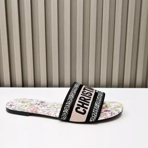 Replica Christian Dior Slippers For Women #1319829 $76.00 USD for Wholesale