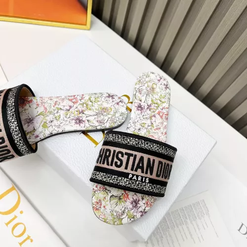 Replica Christian Dior Slippers For Women #1319829 $76.00 USD for Wholesale