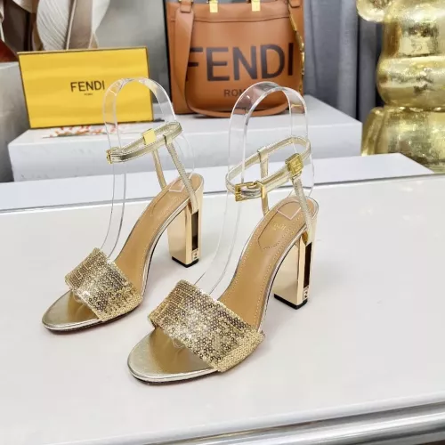 Wholesale Fendi Sandal For Women #1319912 $100.00 USD, Wholesale Quality Replica Fendi Sandal