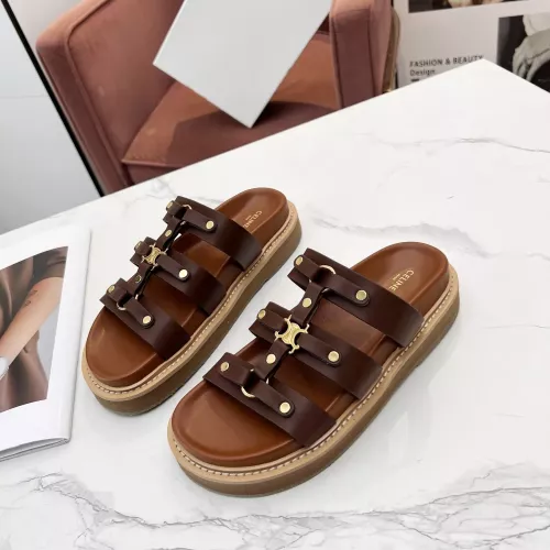 Wholesale Celine Slippers For Women #1319921 $82.00 USD, Wholesale Quality Replica Celine Slippers