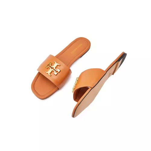 Replica Tory Burch TB Slippers For Women #1319945 $82.00 USD for Wholesale