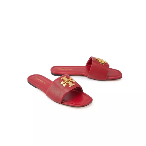 Replica Tory Burch TB Slippers For Women #1319946 $82.00 USD for Wholesale