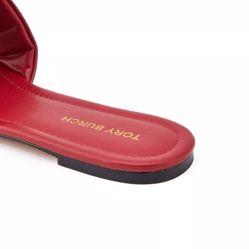 Replica Tory Burch TB Slippers For Women #1319946 $82.00 USD for Wholesale