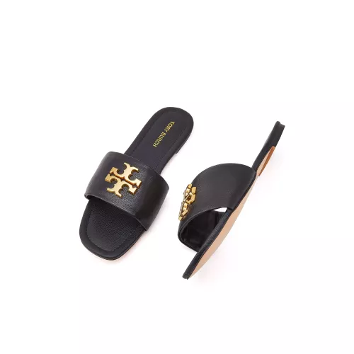 Replica Tory Burch TB Slippers For Women #1319947 $82.00 USD for Wholesale