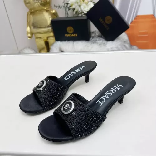 Wholesale Versace Slippers For Women #1320004 $85.00 USD, Wholesale Quality Replica Versace Slippers