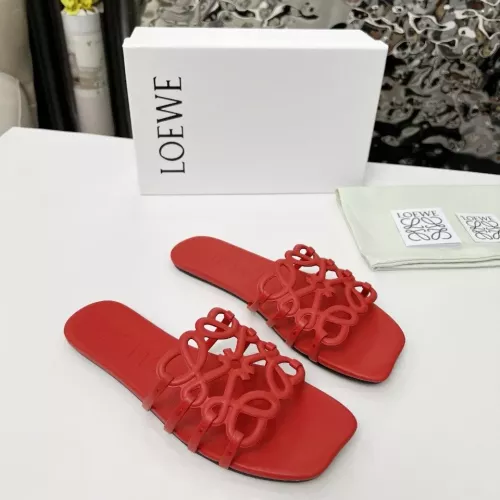 Replica LOEWE Slippers For Women #1320085 $82.00 USD for Wholesale