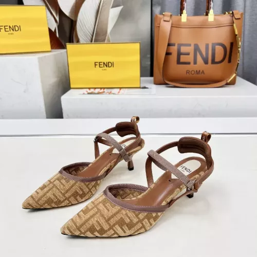 Wholesale Fendi Sandal For Women #1320133 $92.00 USD, Wholesale Quality Replica Fendi Sandal