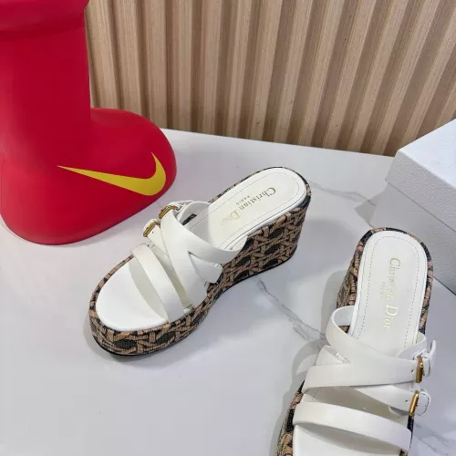 Replica Christian Dior Slippers For Women #1320157 $98.00 USD for Wholesale