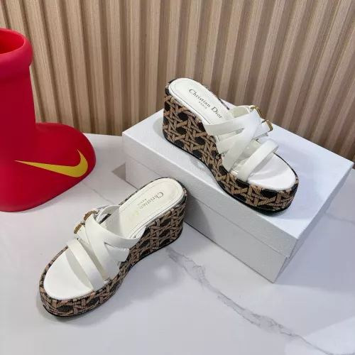 Replica Christian Dior Slippers For Women #1320157 $98.00 USD for Wholesale