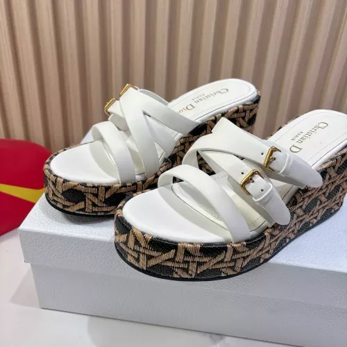 Replica Christian Dior Slippers For Women #1320157 $98.00 USD for Wholesale