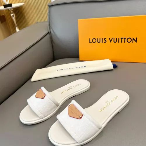 Wholesale Louis Vuitton Slippers For Women #1320205 $80.00 USD, Wholesale Quality Replica Louis Vuitton Slippers