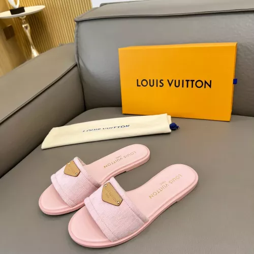 Wholesale Louis Vuitton Slippers For Women #1320206 $80.00 USD, Wholesale Quality Replica Louis Vuitton Slippers