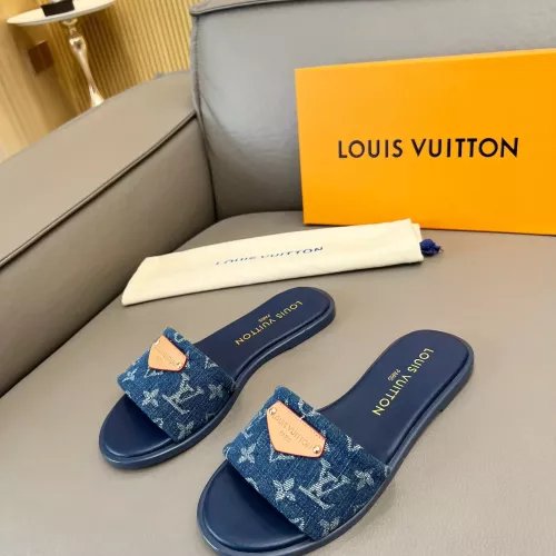 Wholesale Louis Vuitton Slippers For Women #1320208 $80.00 USD, Wholesale Quality Replica Louis Vuitton Slippers