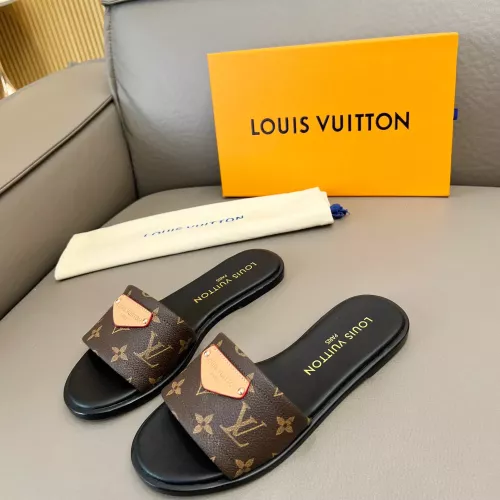 Wholesale Louis Vuitton Slippers For Women #1320210 $80.00 USD, Wholesale Quality Replica Louis Vuitton Slippers
