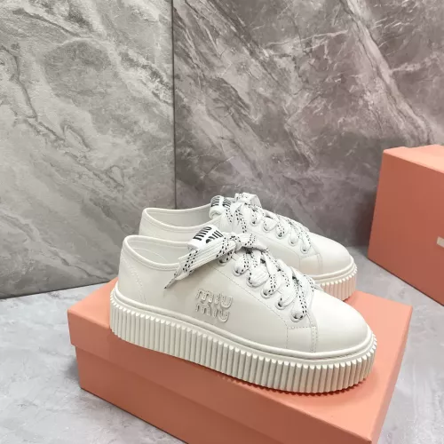 Wholesale MIU MIU Casual Shoes For Women #1320214 $96.00 USD, Wholesale Quality Replica MIU MIU Casual Shoes