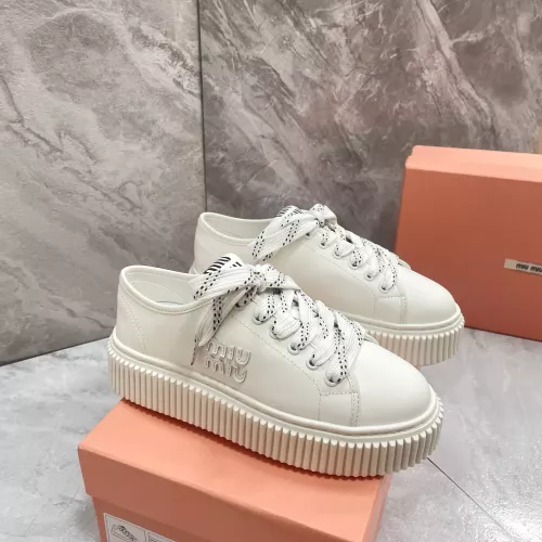 Replica MIU MIU Casual Shoes For Women #1320214 $96.00 USD for Wholesale