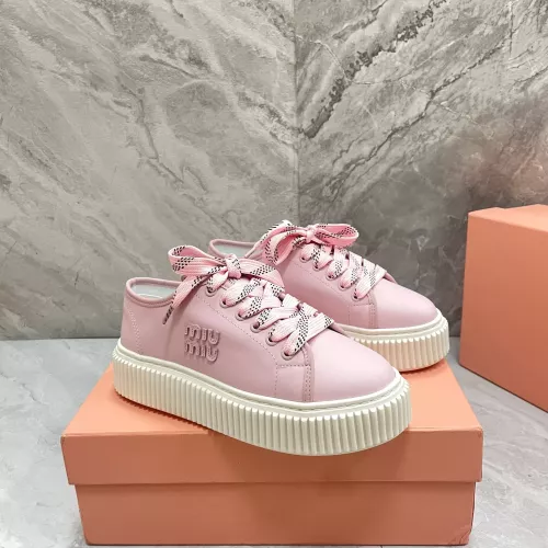 Replica MIU MIU Casual Shoes For Women #1320215 $96.00 USD for Wholesale