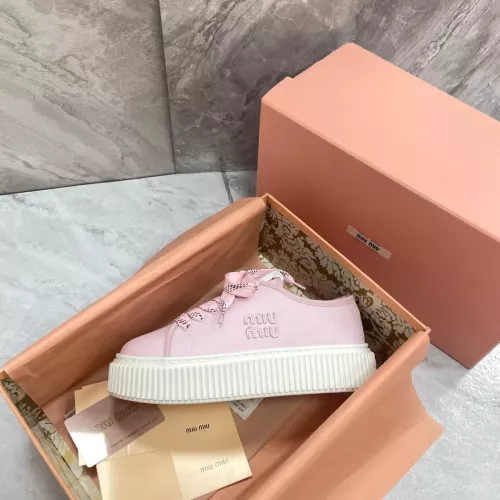 Replica MIU MIU Casual Shoes For Women #1320215 $96.00 USD for Wholesale