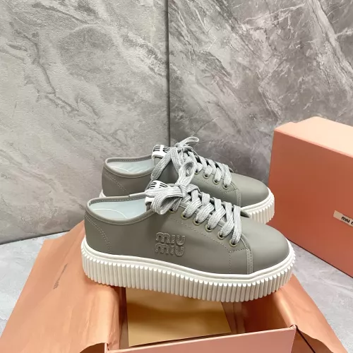Replica MIU MIU Casual Shoes For Women #1320216 $96.00 USD for Wholesale