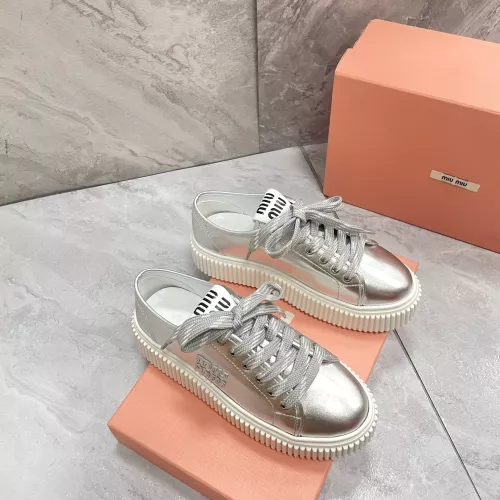 Replica MIU MIU Casual Shoes For Women #1320217 $96.00 USD for Wholesale