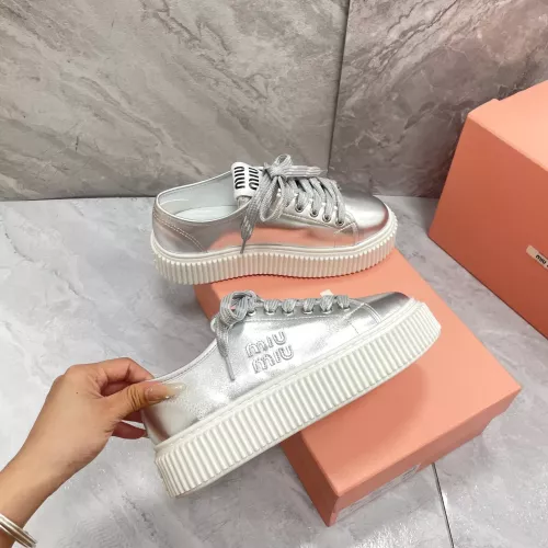Replica MIU MIU Casual Shoes For Women #1320217 $96.00 USD for Wholesale