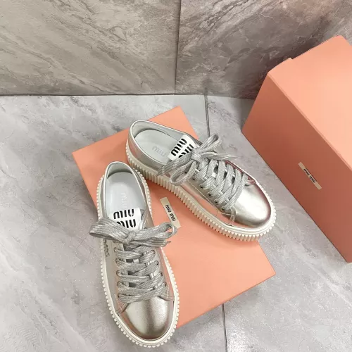 Replica MIU MIU Casual Shoes For Women #1320217 $96.00 USD for Wholesale