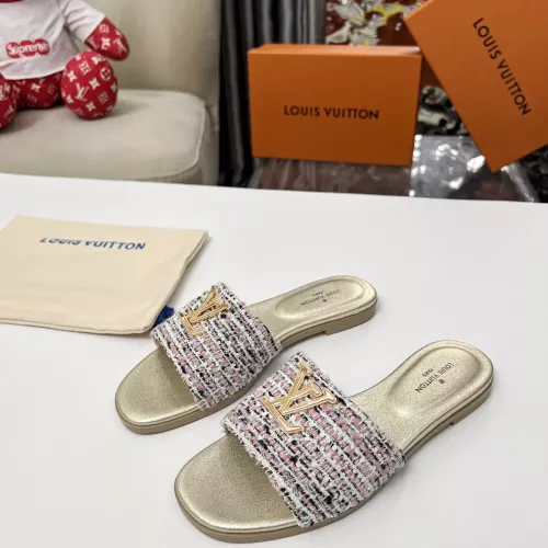 Wholesale Louis Vuitton Slippers For Women #1320219 $85.00 USD, Wholesale Quality Replica Louis Vuitton Slippers