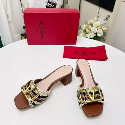Replica Valentino Slippers For Women #1320237 $96.00 USD for Wholesale