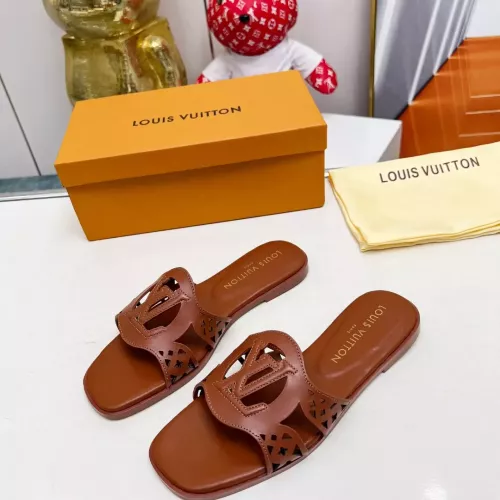 Wholesale Louis Vuitton Slippers For Women #1320291 $82.00 USD, Wholesale Quality Replica Louis Vuitton Slippers