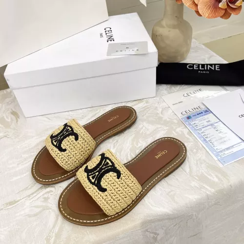 Wholesale Celine Slippers For Women #1320294 $82.00 USD, Wholesale Quality Replica Celine Slippers