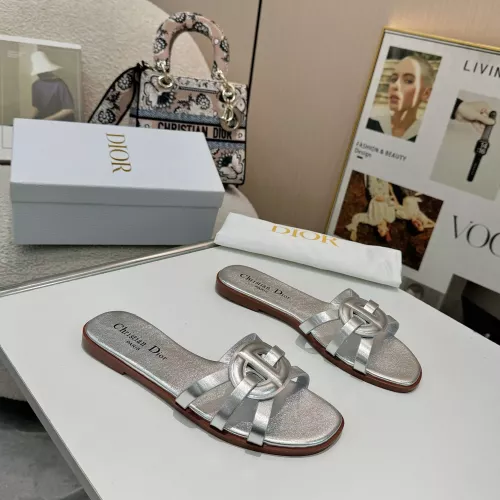 Replica Christian Dior Slippers For Women #1320295 $82.00 USD for Wholesale