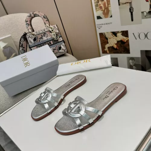 Replica Christian Dior Slippers For Women #1320295 $82.00 USD for Wholesale