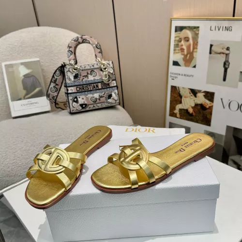 Replica Christian Dior Slippers For Women #1320296 $82.00 USD for Wholesale