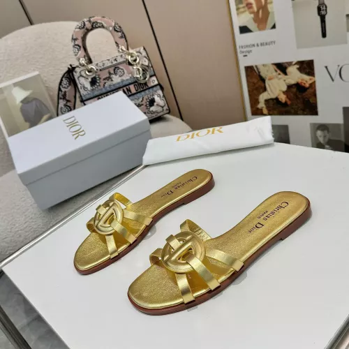 Replica Christian Dior Slippers For Women #1320296 $82.00 USD for Wholesale