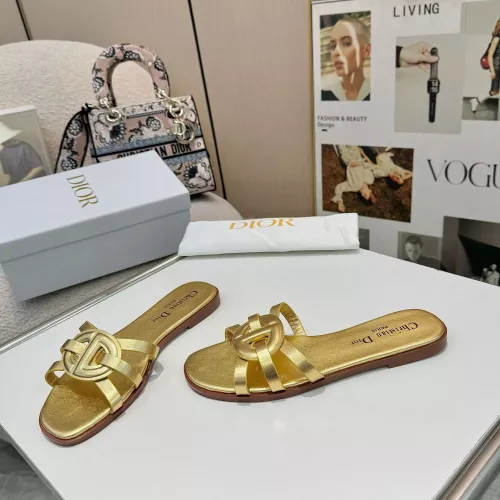 Replica Christian Dior Slippers For Women #1320296 $82.00 USD for Wholesale