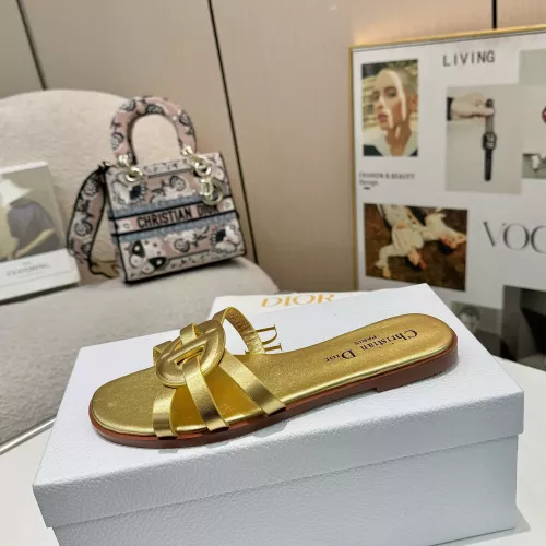Replica Christian Dior Slippers For Women #1320296 $82.00 USD for Wholesale